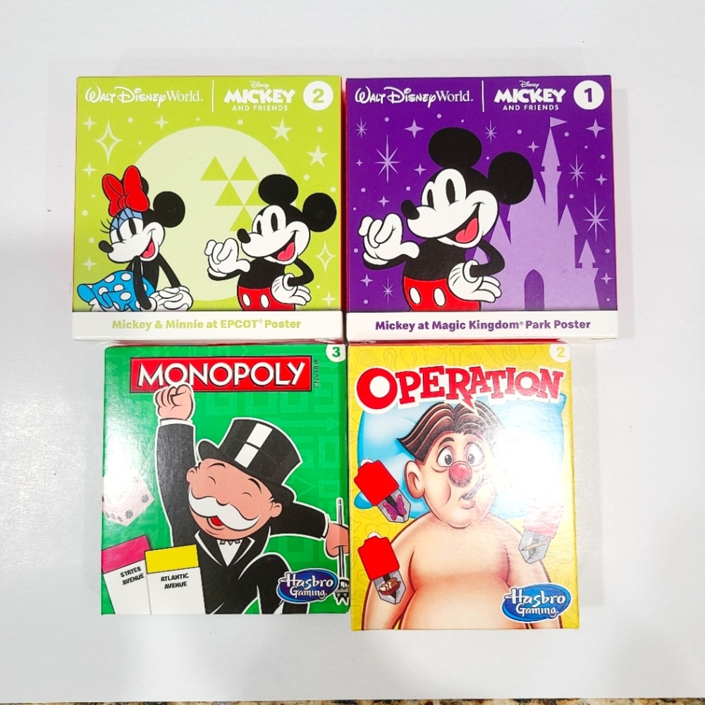 Four McDonald's Happy Meal Boxed Activities NWT